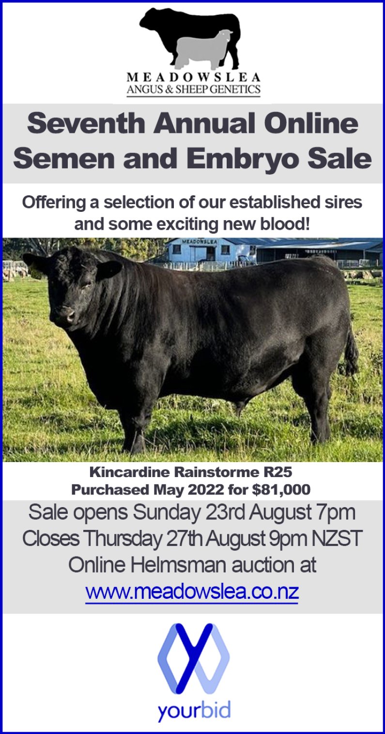 Meadowslea Semen Sale 2026 copy